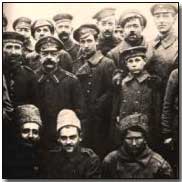 German and Russian soldiers together on the Eastern front, Christmas 1914